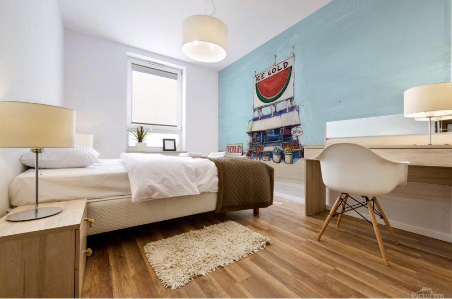 Wayne Thiebaud Mural print