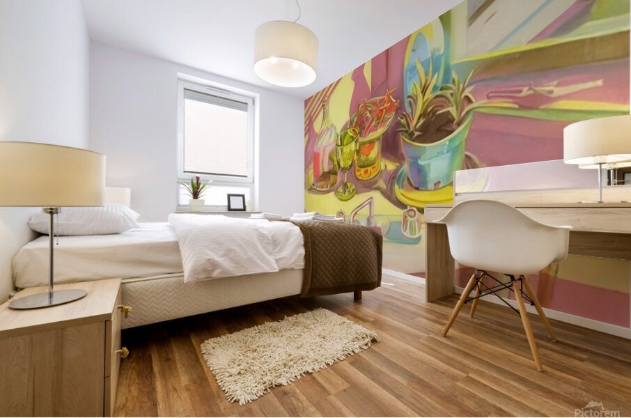 Wayne Thiebaud Mural print