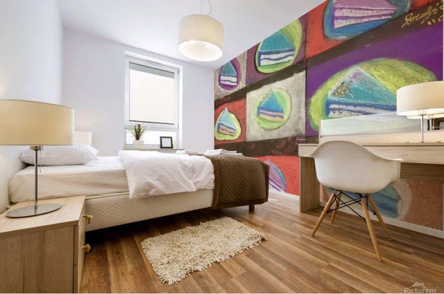 Wayne Thiebaud Mural print