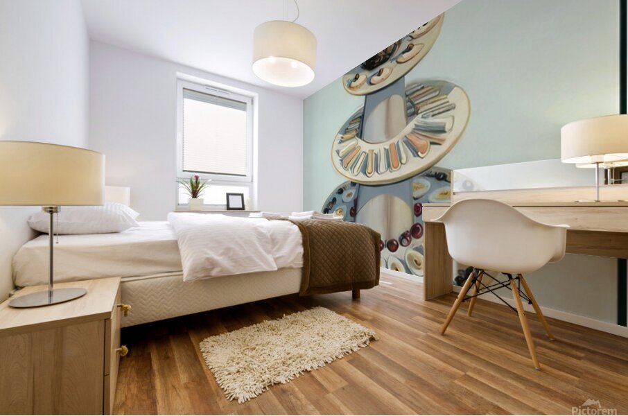 Wayne Thiebaud Mural print