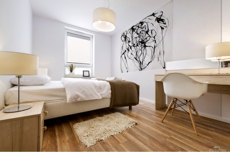 After Botticelli 3   1994 - Brice Marden Mural print