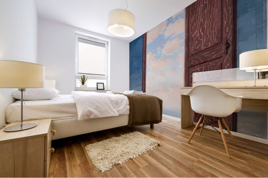 Rene Magritte Mural print