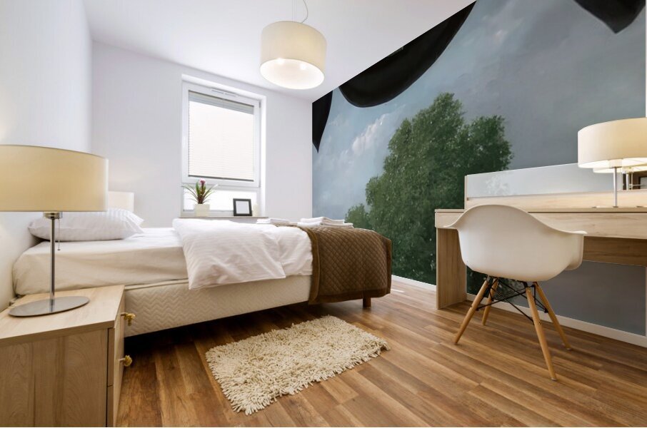 Rene Magritte Mural print