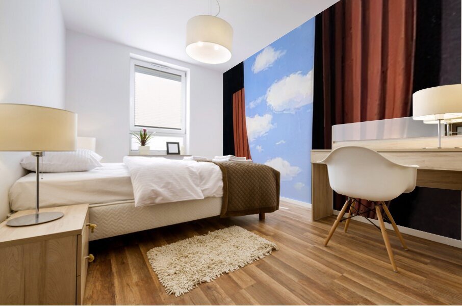 Rene Magritte Mural print