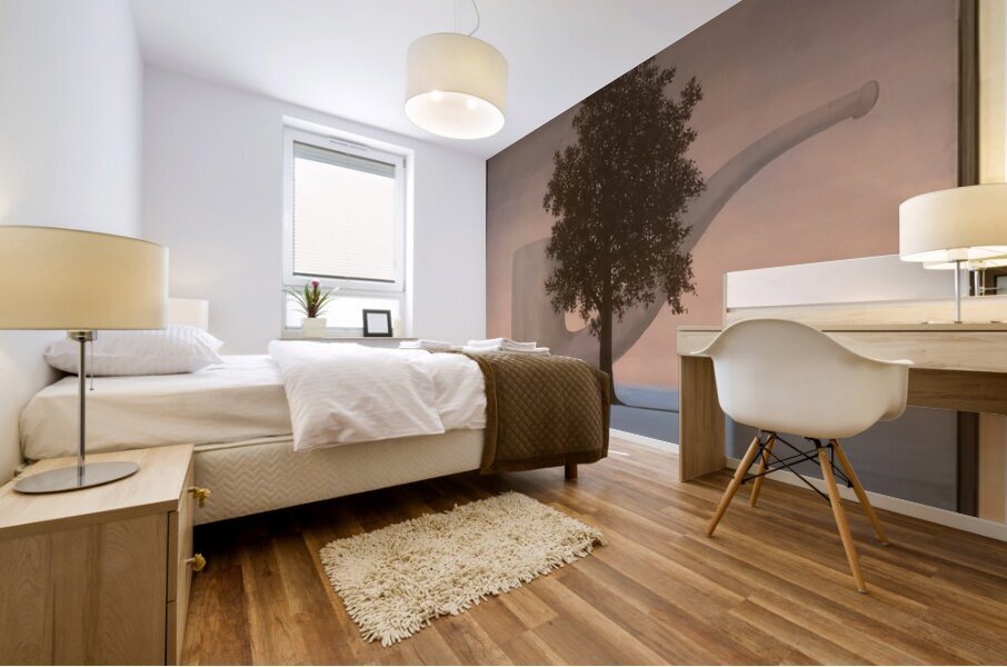 Rene Magritte Mural print