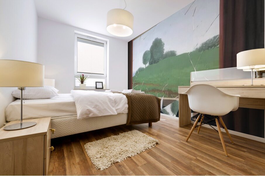 Rene Magritte Mural print