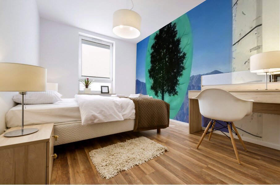 Rene Magritte Mural print