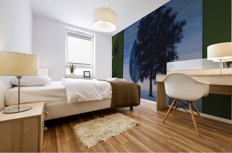 Rene Magritte Mural print