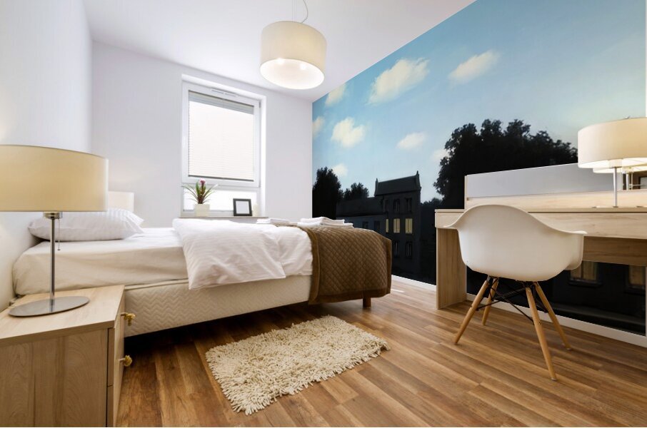 Rene Magritte Mural print