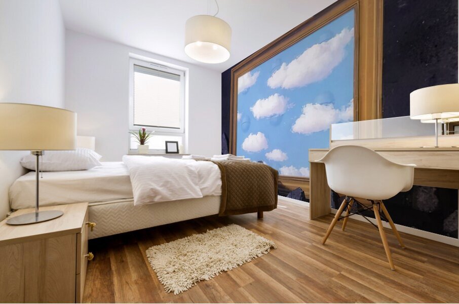 Rene Magritte Mural print