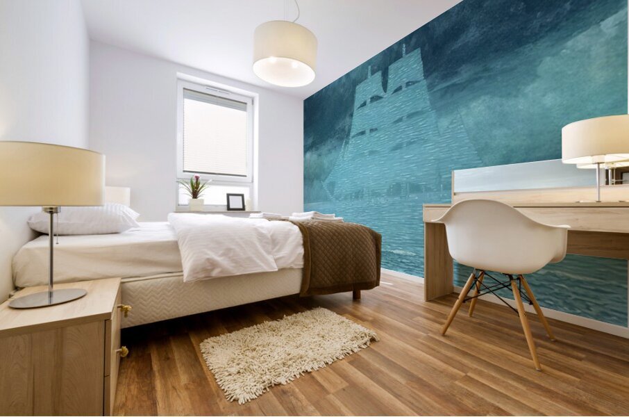 Rene Magritte Mural print