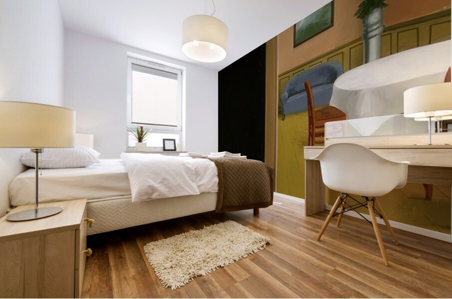 Rene Magritte Mural print