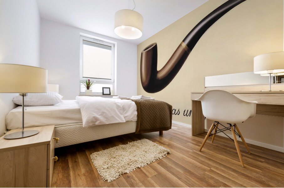 Rene Magritte Mural print