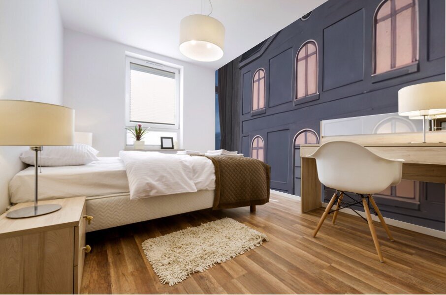 Rene Magritte Mural print