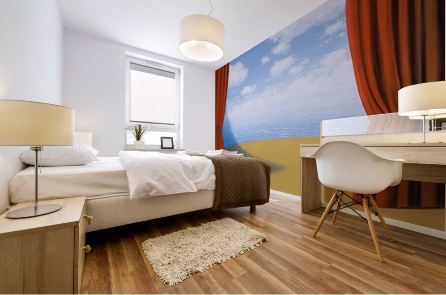 Rene Magritte Mural print