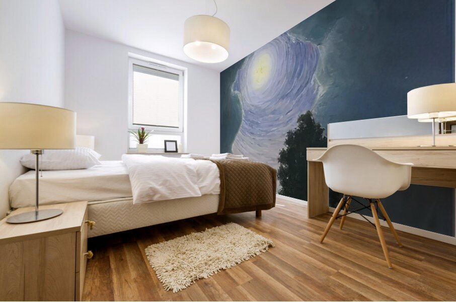 Rene Magritte Mural print