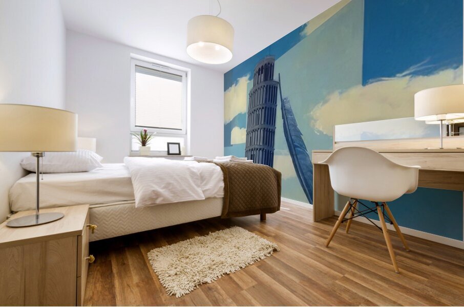 Rene Magritte Mural print