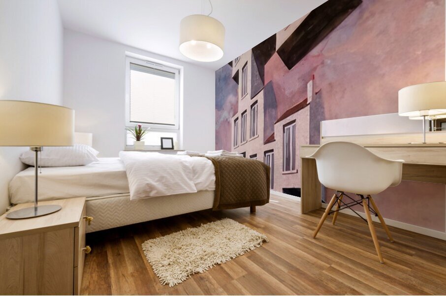 Rene Magritte Mural print