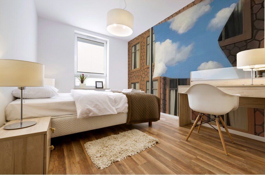 Rene Magritte Mural print