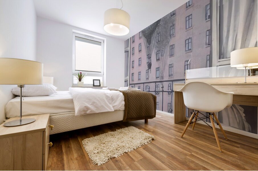 Rene Magritte Mural print