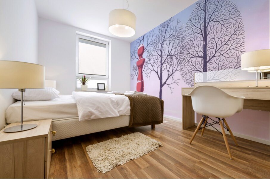 Rene Magritte Mural print