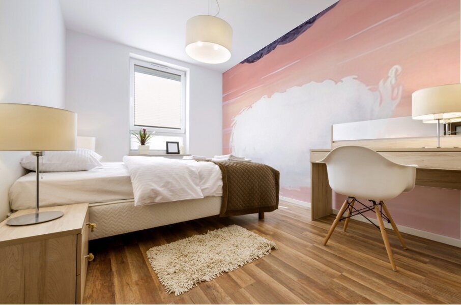 Rene Magritte Mural print