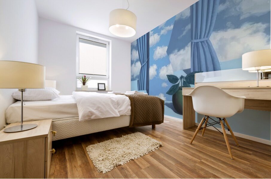 Rene Magritte Mural print