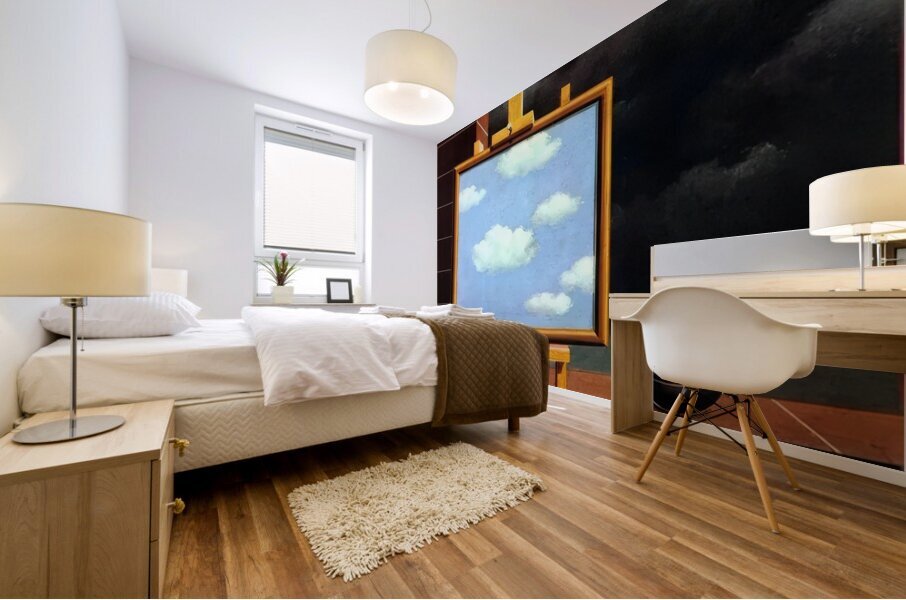 Rene Magritte Mural print