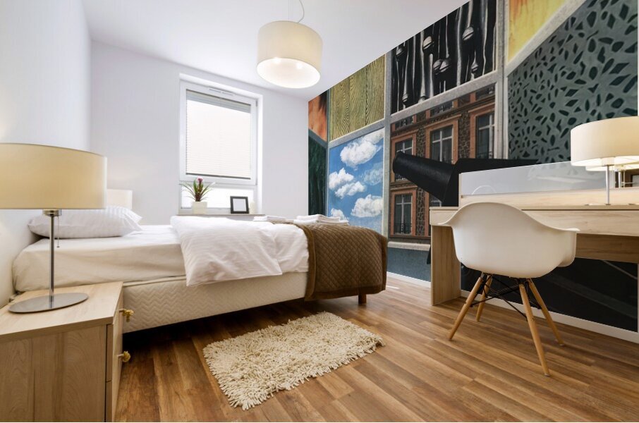 Rene Magritte Mural print