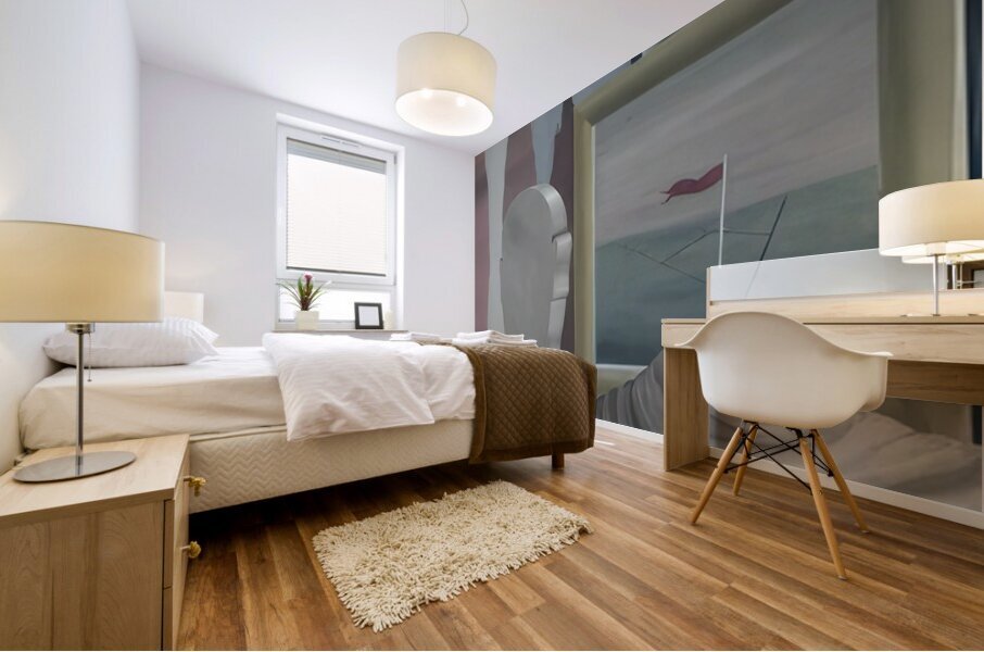 Rene Magritte Mural print