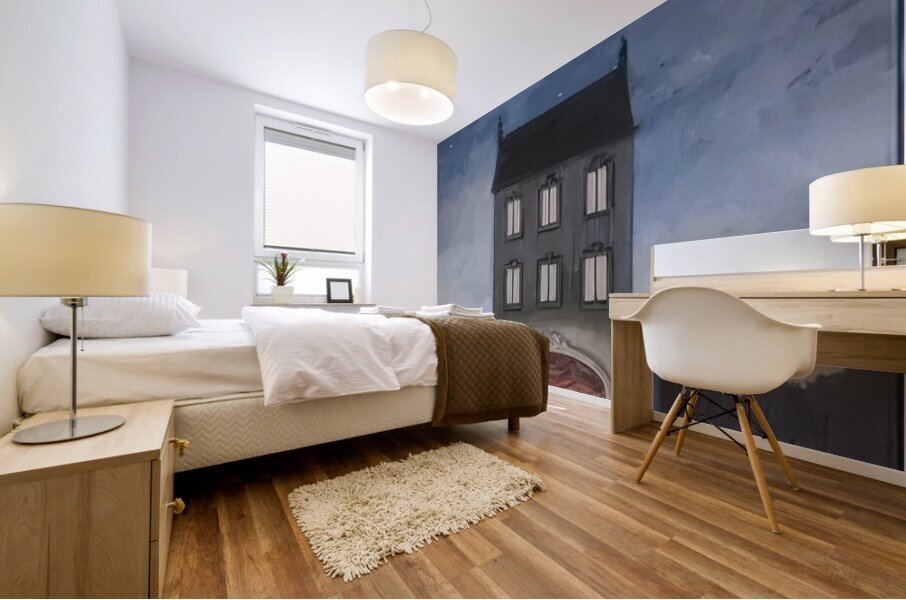 Rene Magritte Mural print