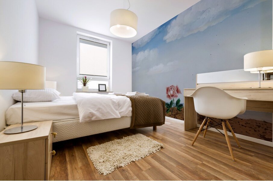 Rene Magritte Mural print