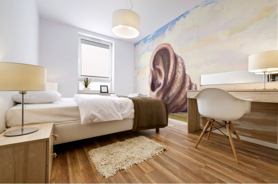 Rene Magritte Mural print