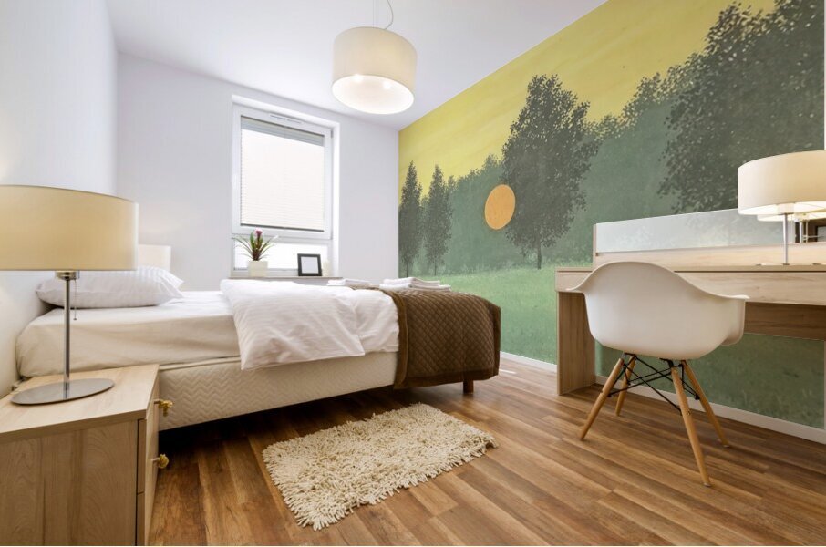 Rene Magritte Mural print