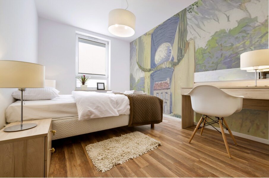 Rene Magritte Mural print