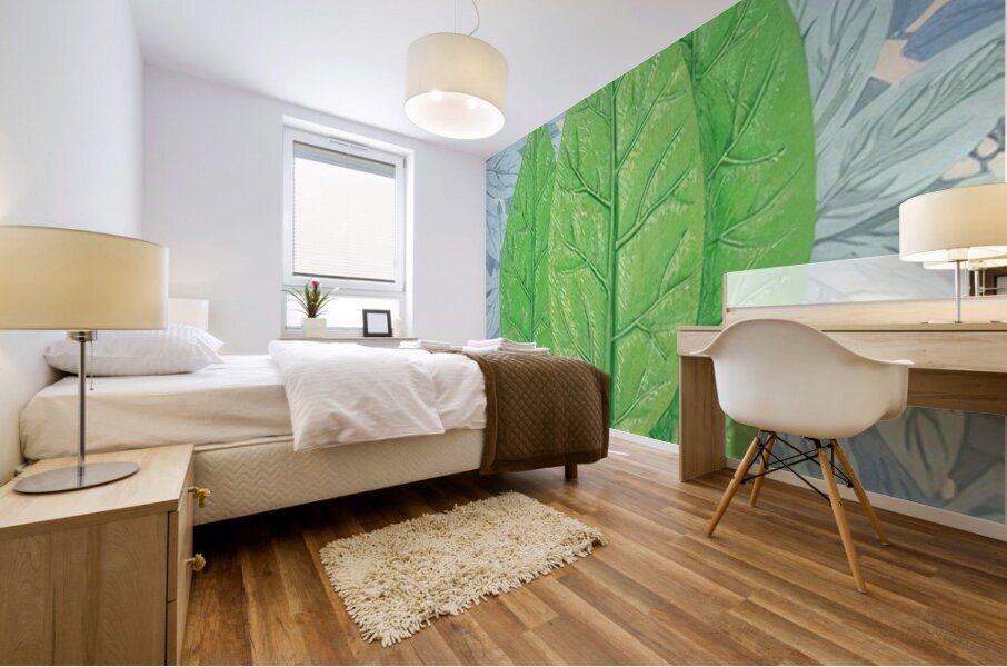 Rene Magritte Mural print