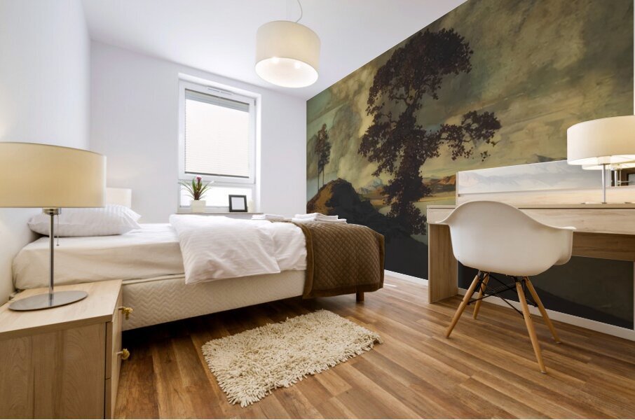 Maxfield Parrish 1 Mural print