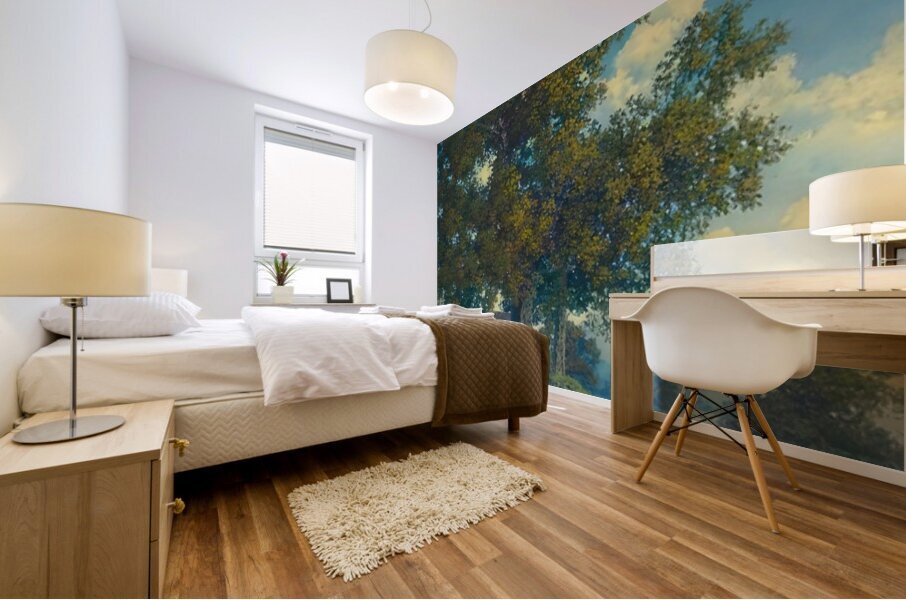 Maxfield Parrish 1 Mural print