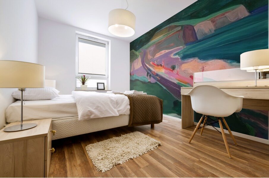 Richard Diebenkorn 4 Mural print