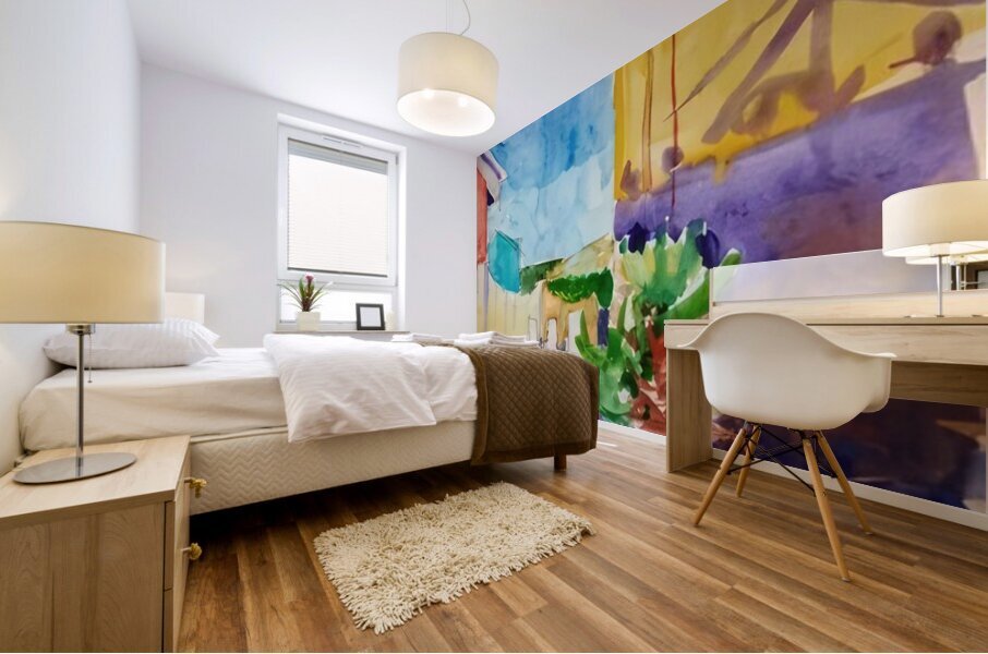 Richard Diebenkorn 41 Mural print