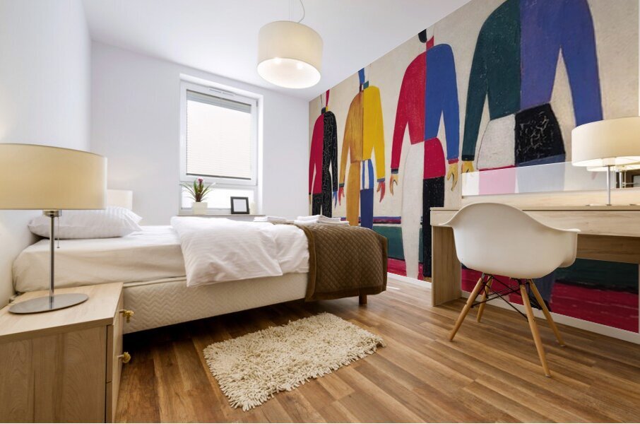 Kazimir Malevich 17 Mural print