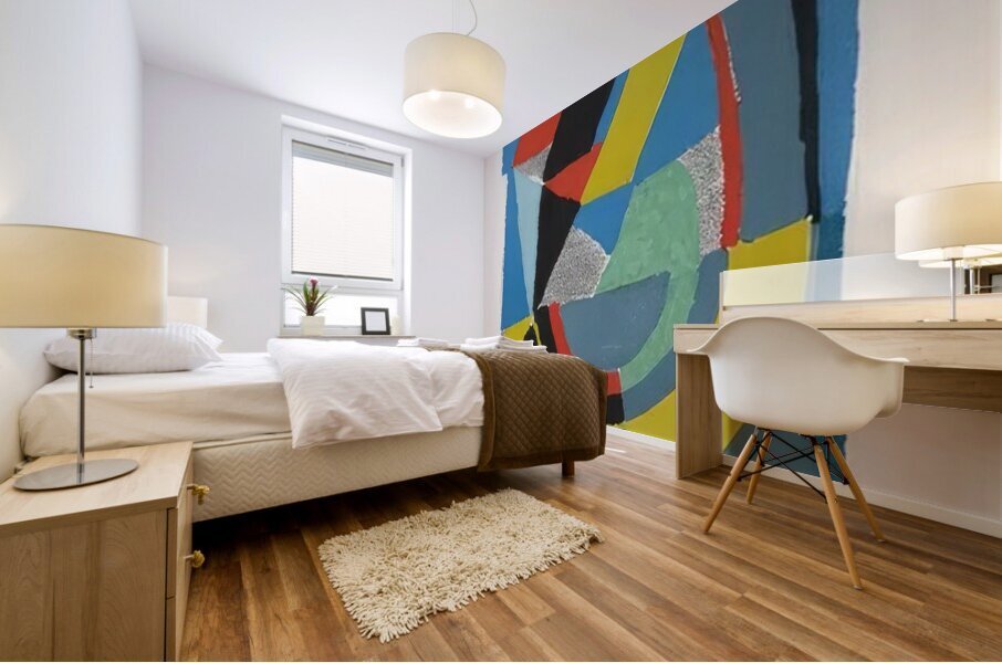 Sonia Delaunay 5 Mural print