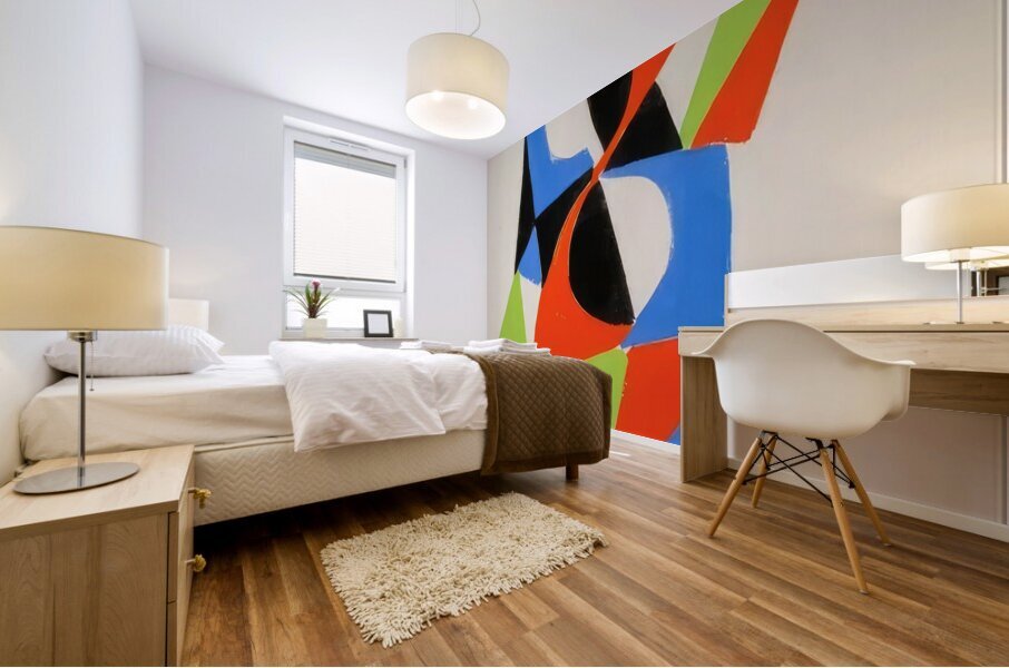 Sonia Delaunay 9 Mural print