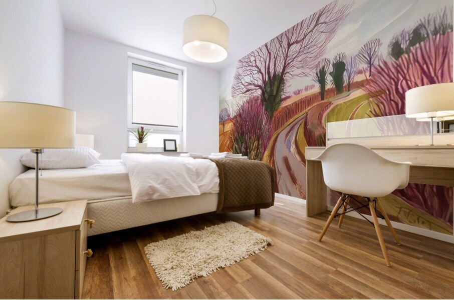 David Hockney 11 Mural print