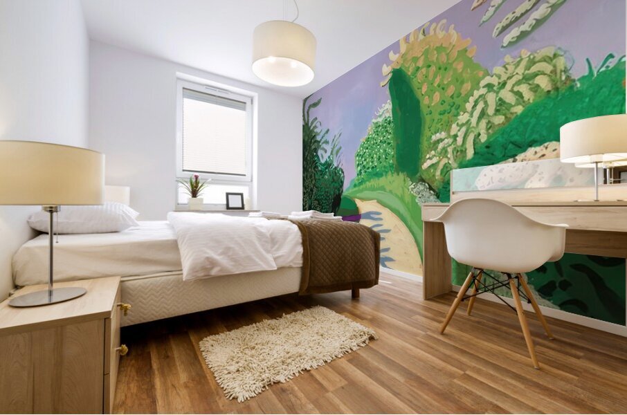 David Hockney 21 Mural print