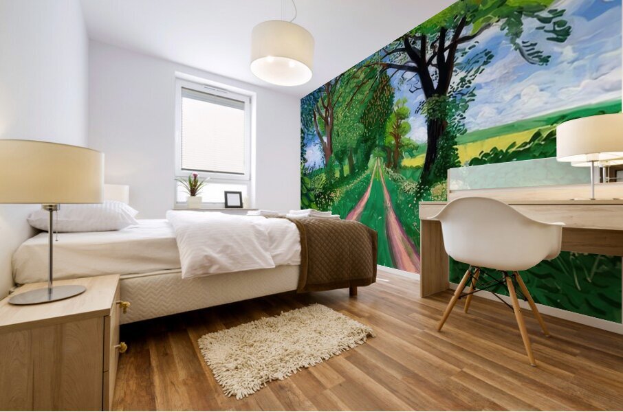 David Hockney 24 Mural print