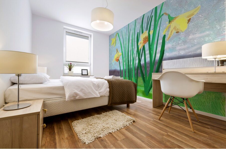 David Hockney 26 Mural print