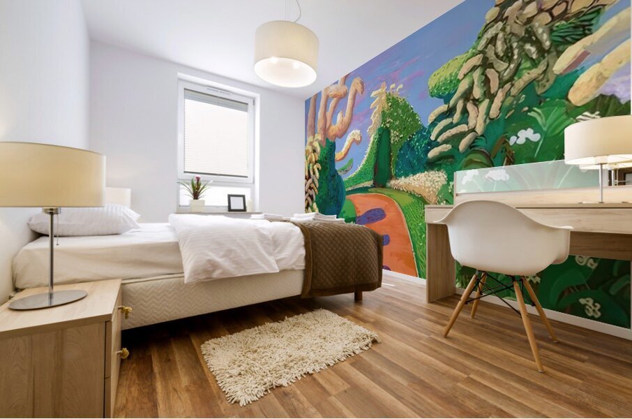 David Hockney 42 Mural print