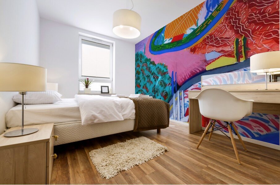 David Hockney 47 Mural print