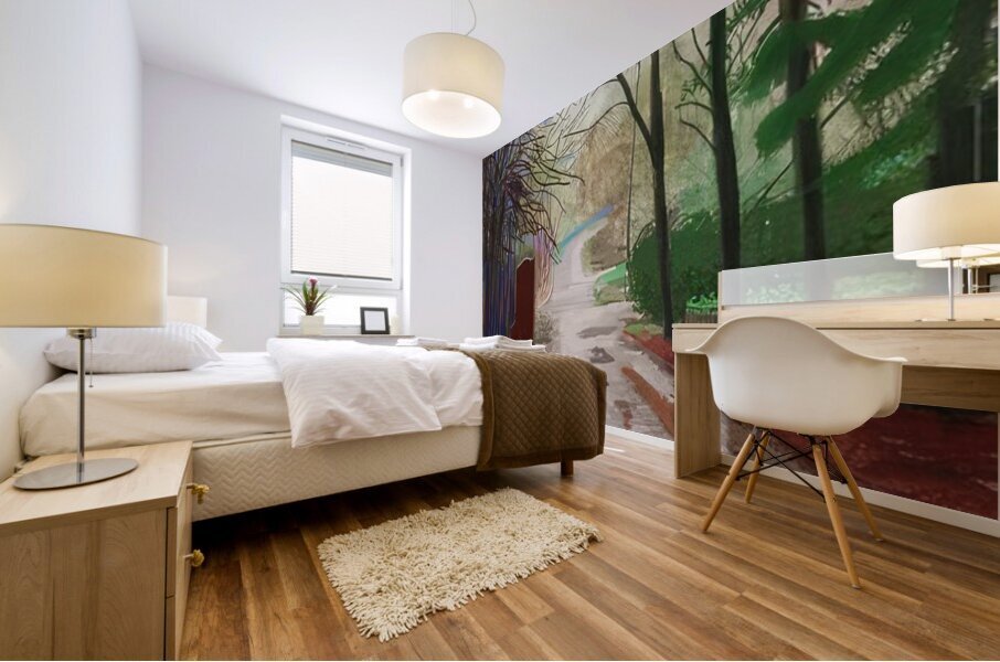 David Hockney 52 Mural print